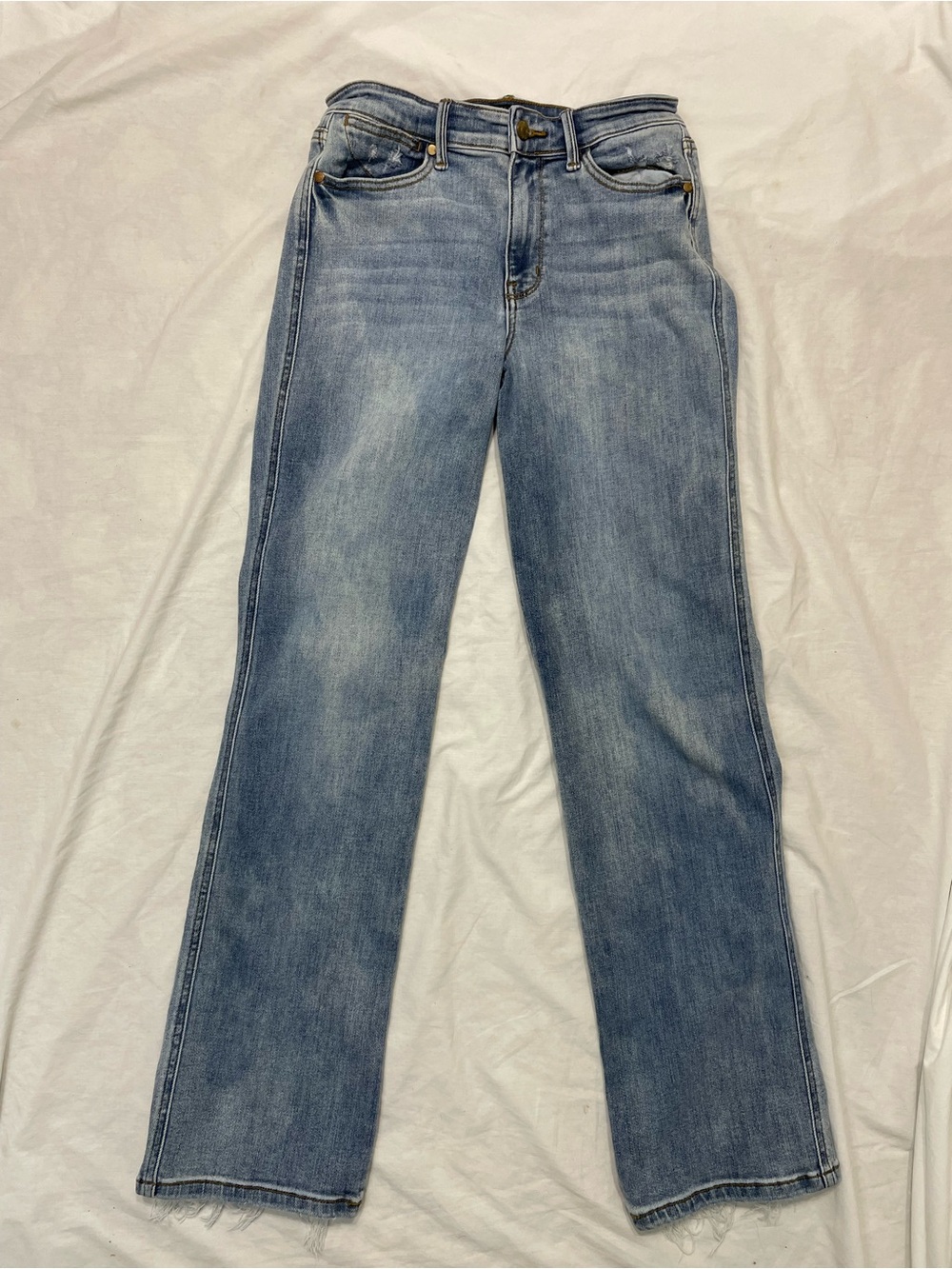 Judy Blue Dad mid-rise Jeans Size 5/27 Medium Wash  Straight-Leg